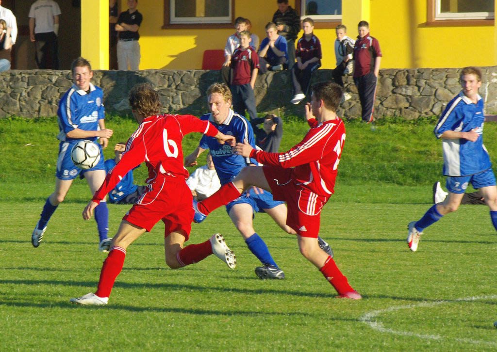 Sligo-Leitrim Junior Soccer action