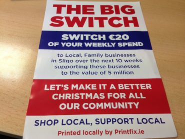 Sligo Councillor launches shop local business initiative