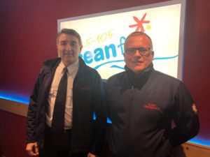 Tom O Boyle and Brendan Henry Sligo Fire Services Ocean FM