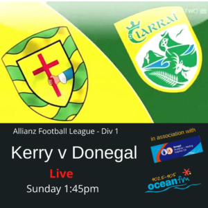 Listen Live: Kerry v Donegal
