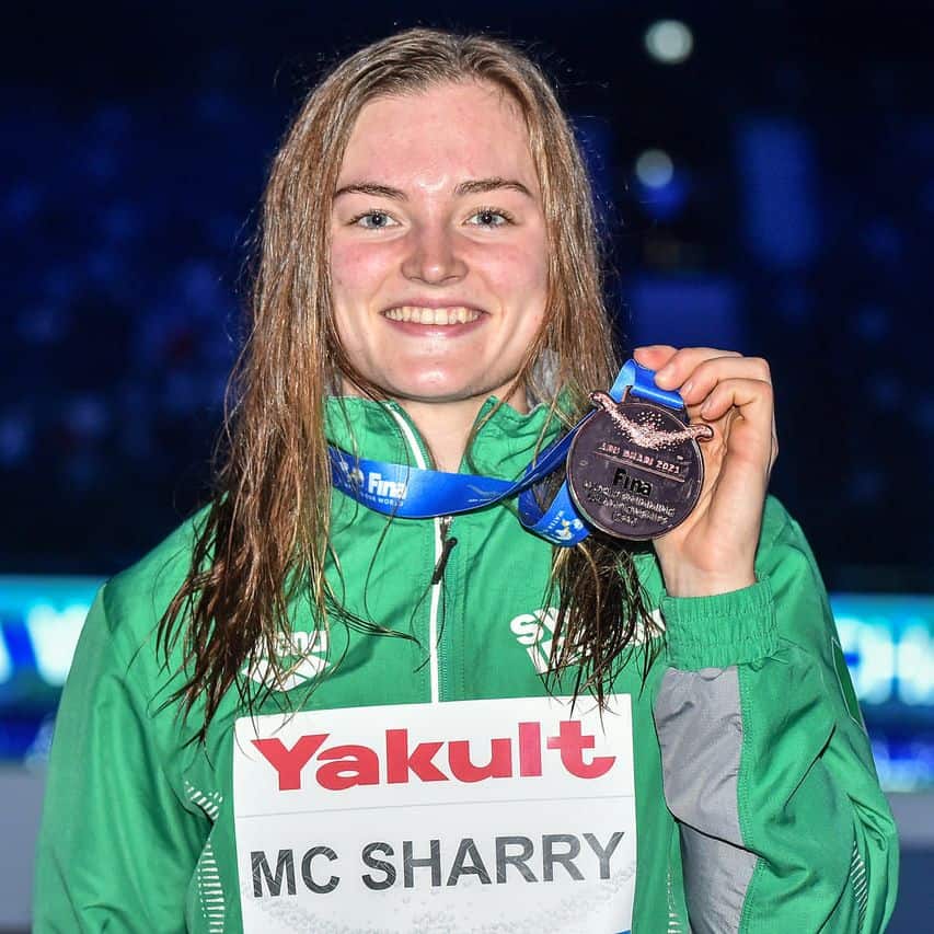 Mona McSharry wins bronze medal at World Short Course Championships