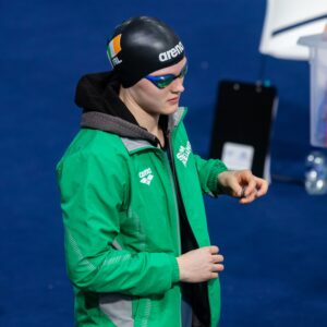 McSharry cruises into 100mm breaststroke semi-finals