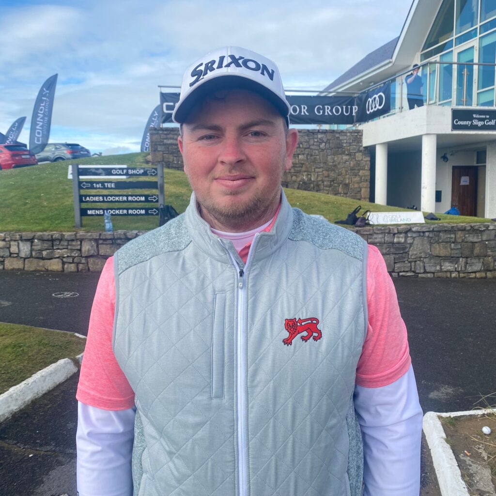 Former champion Caolan Rafferty leads 'West' after Day 1