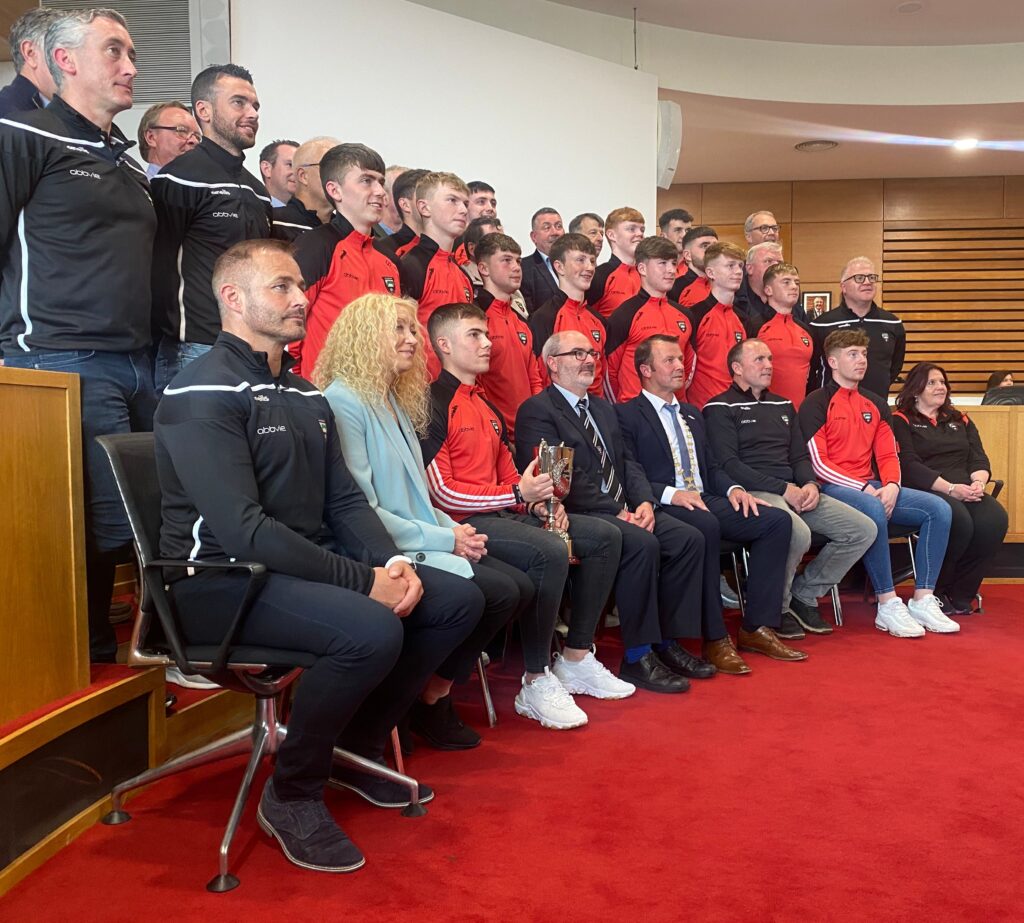 Civic Reception held for Sligo's Connacht U20 football champions