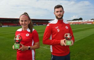 Rovers' Keena and Doherty win Player of the Month awards