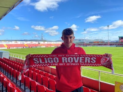 Éanna Clancy signs senior pro contract with Sligo Rovers