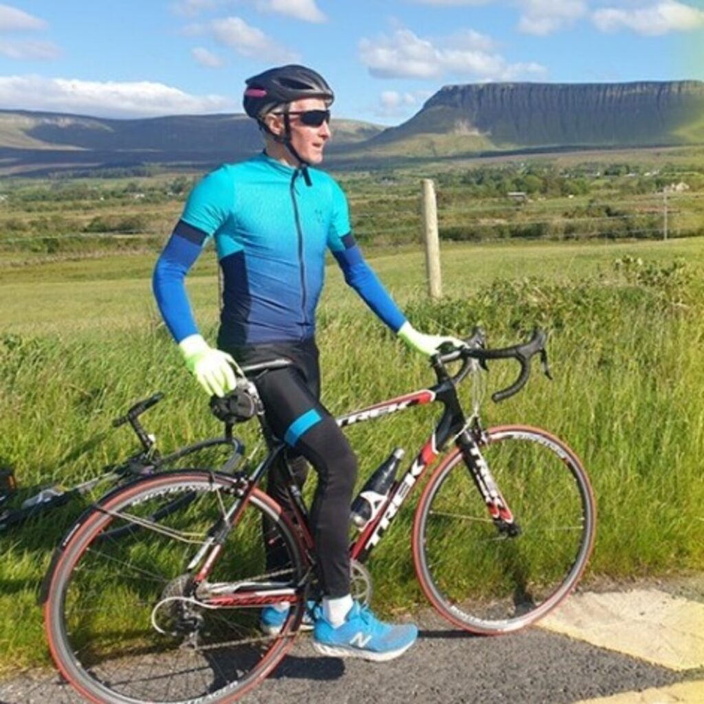 Maugherow's Jimmy Currid ready for his Cycle & Climb