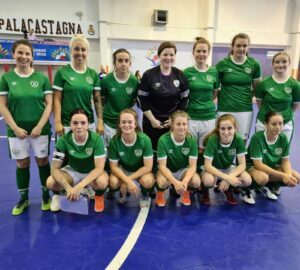 Strand Celtic's Laura McGuinn stars for Ireland at Euro Deaf Futsal Championships