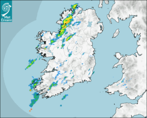 Moderate rain warning issued for Donegal