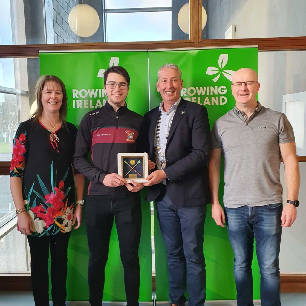 Rowing Ireland award for Sligo's Brian Colsh