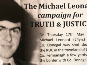 50th Anniversary of Michael Leonard killing