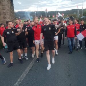 Coolera/Strandhill celebrate Sligo senior football title