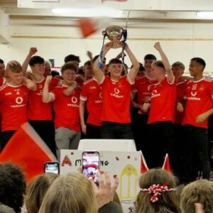 Abbey VS celebrate historic MacLarnon Cup title