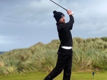 Enniscrone’s David Shiel is leading local after Day 1 of the ‘West’