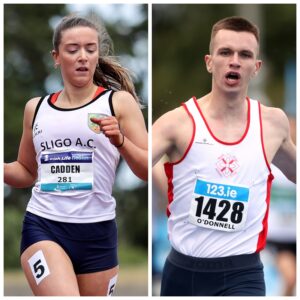 Cadden & O'Donnell selected for World Athletics Relays