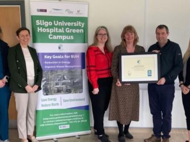 Sligo University Hospital awarded its second ‘Green Flag’