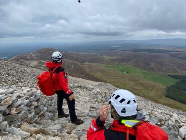 Rescue 118 tasked to rescue operation on Croagh Patrick
